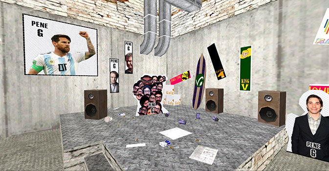 El escenario de Freddie Not Dead