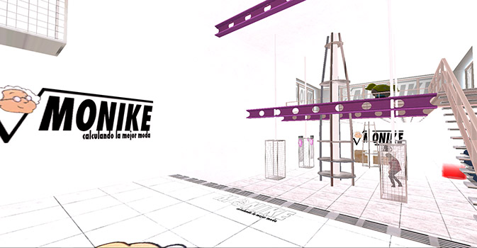 El interior del local de MoNike