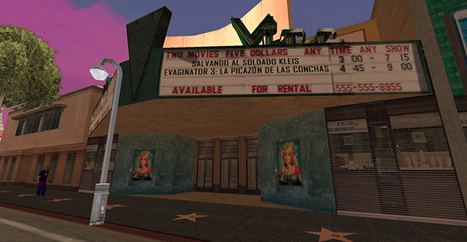 El cine de Coffe Town