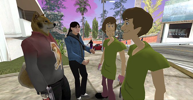 La Banda Comunidad: Dogi The Dog, Meli Yecca y Shaggy