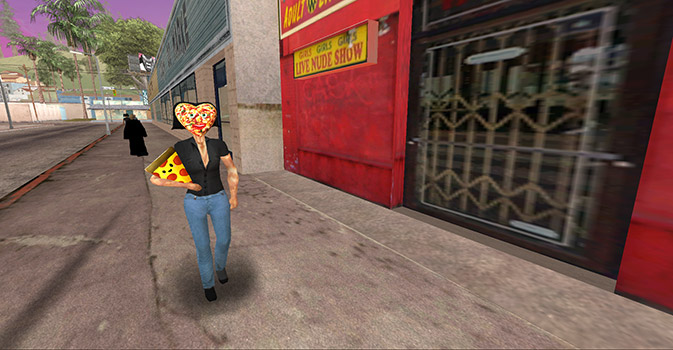 Corazón de Pizza