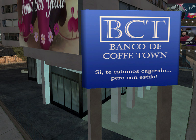captura de Banco de Coffe Town