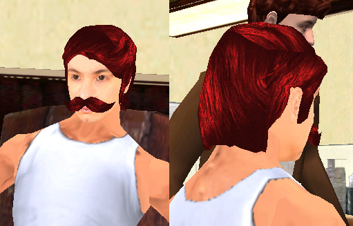 captura del corte de pelo de Coffe TV rojo