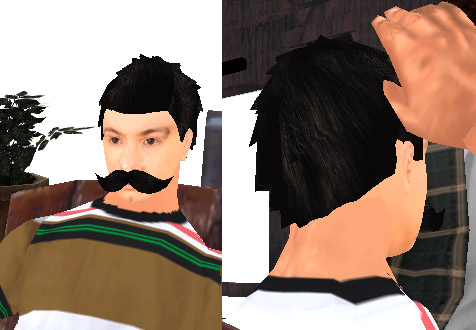 captura del corte de pelo de Enzombie