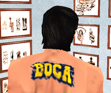 captura del tatuaje BOKE