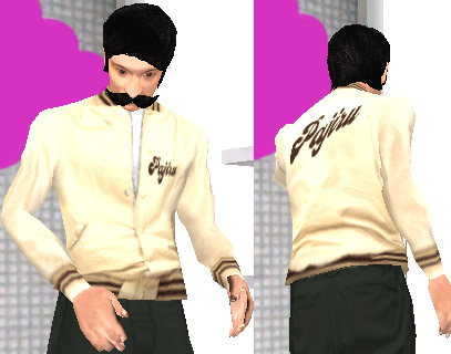 captura de Coffe probándose la Campera Pajiru