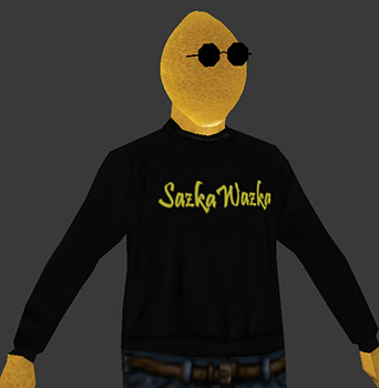 foto del modelo 3D de Dope Lemon con fondo gris