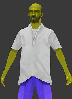 foto del modelo 3D de FreddieReborn con fondo gris