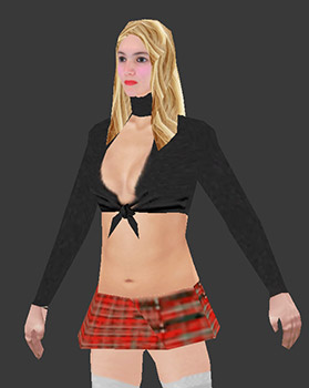 foto del modelo 3D de Voglinn Prostituta con fondo gris