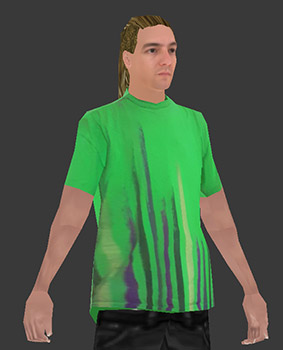 foto del modelo 3D de Voglinn con fondo gris